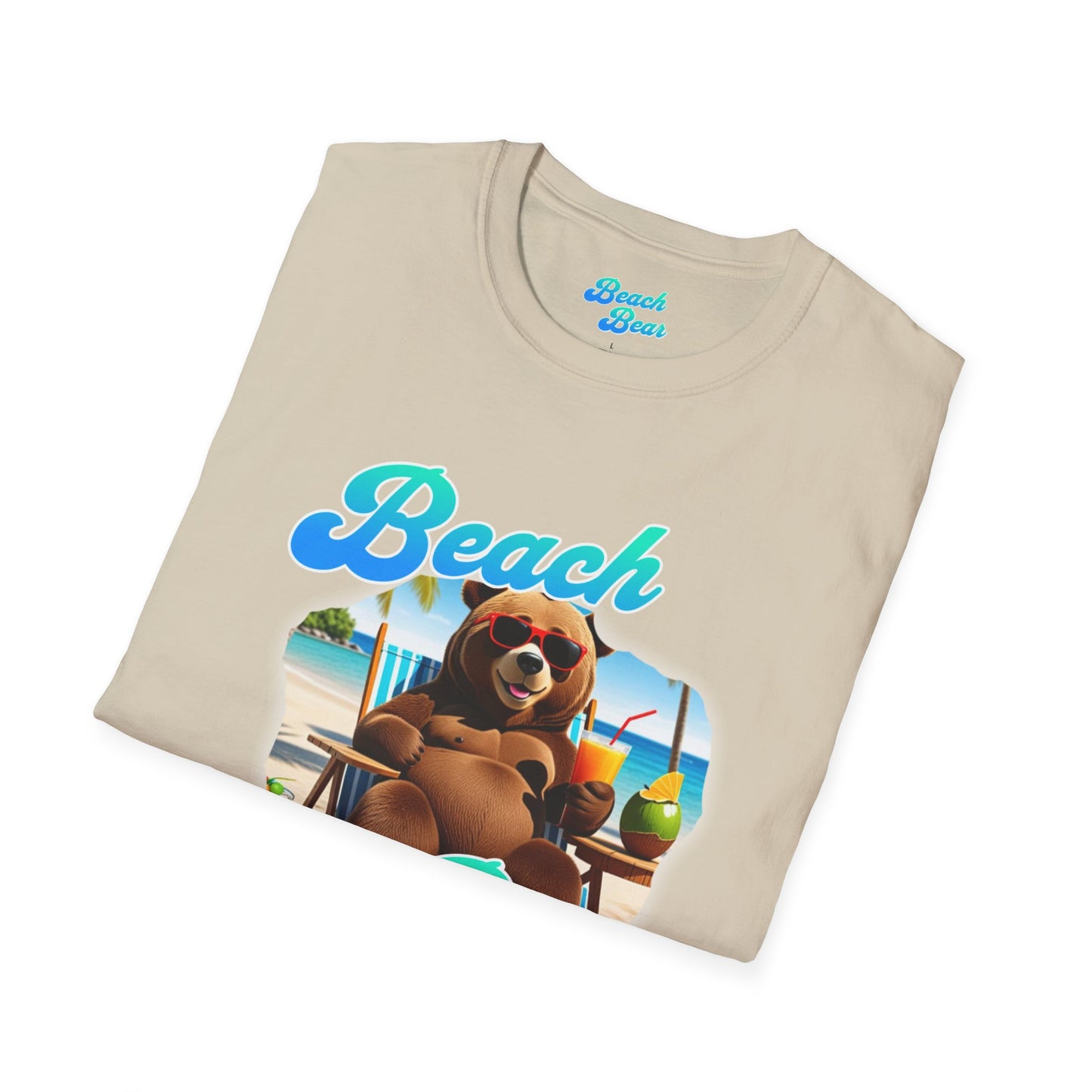 Beach Bear beach side Softstyle T-Shirt