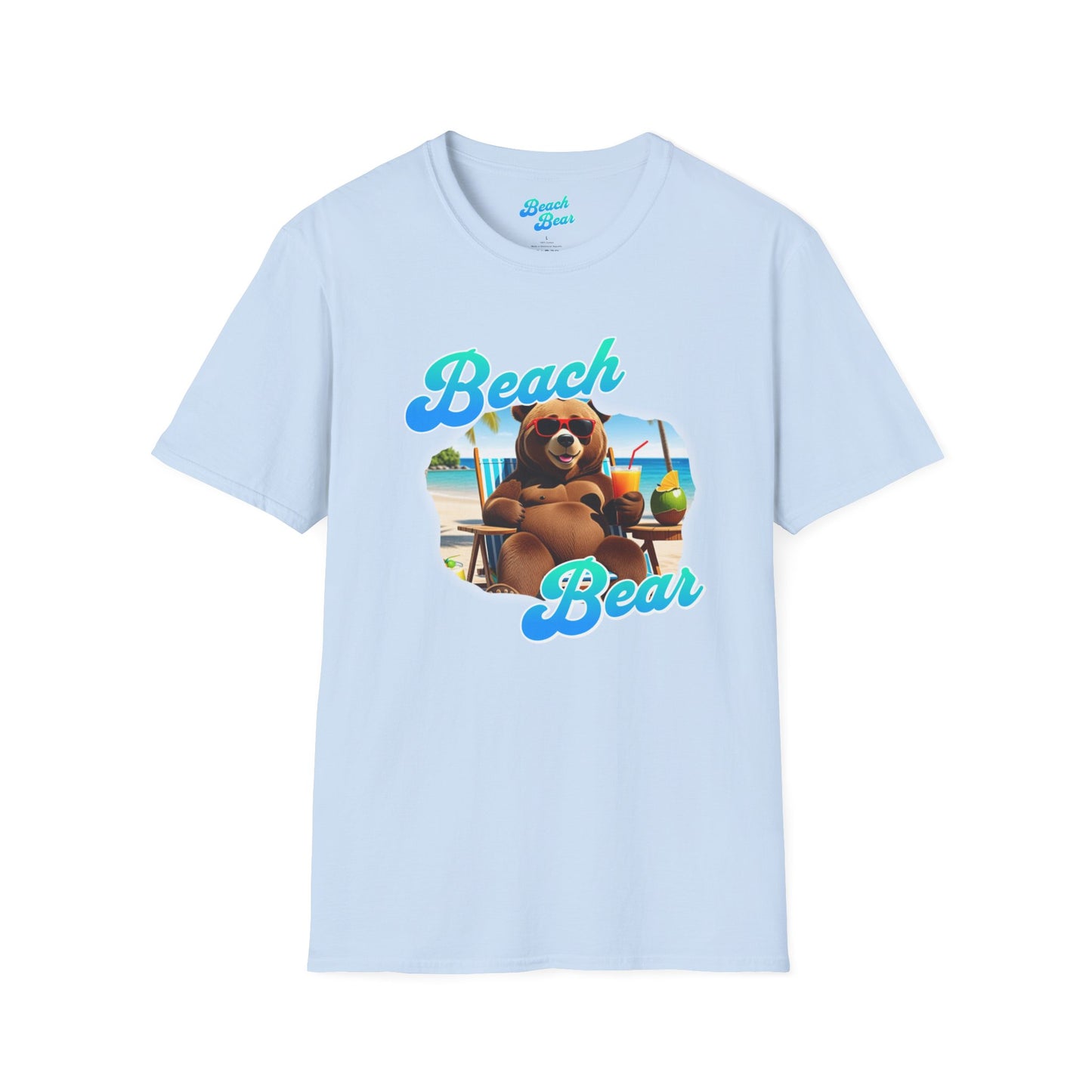 Beach Bear beach side Softstyle T-Shirt