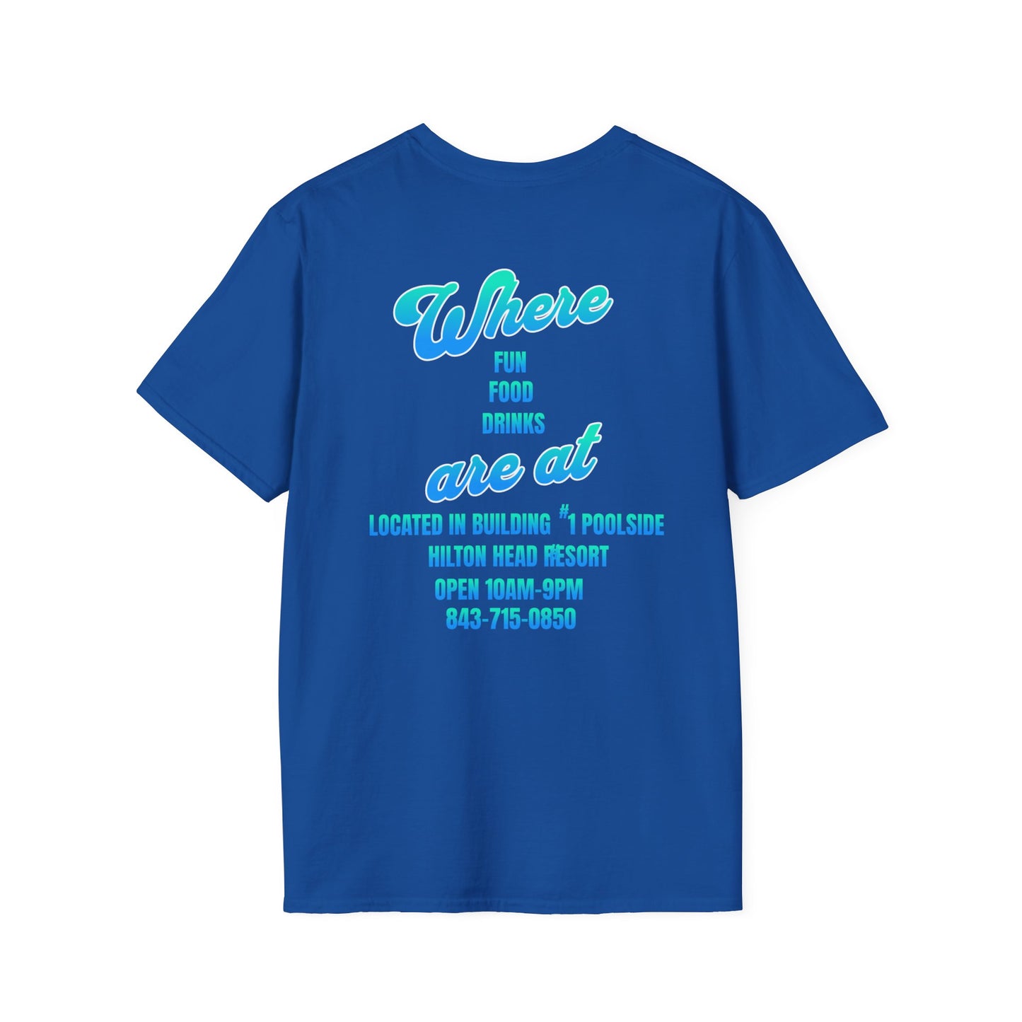 Beach Bear beach side Softstyle T-Shirt