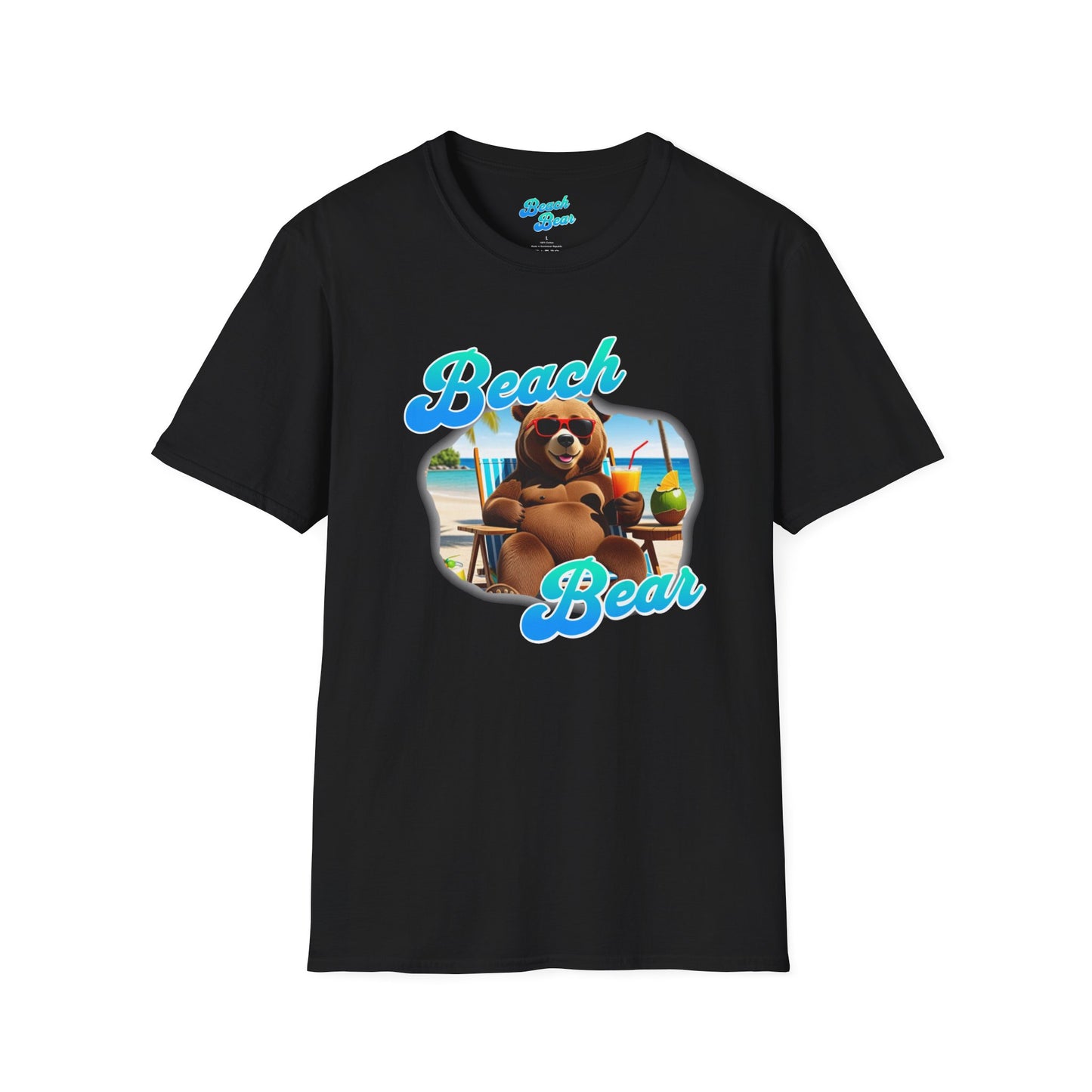 Beach Bear beach side Softstyle T-Shirt