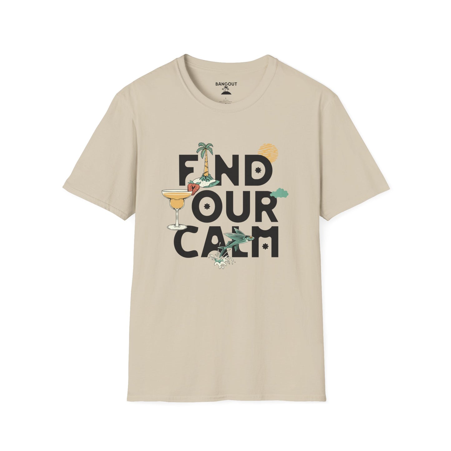 FIND OUR CALM Softstyle T-Shirt