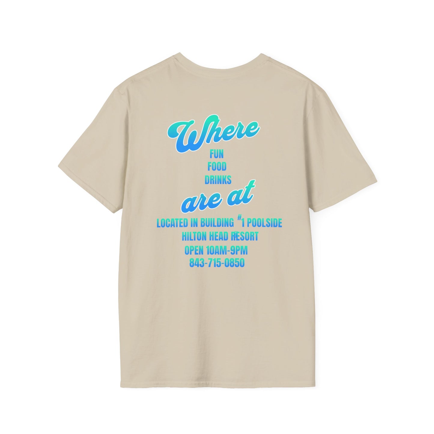 Beach Bear beach side Softstyle T-Shirt