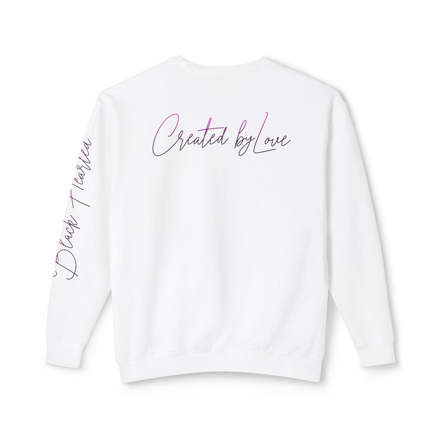 BLK HRTED Lightweight Crewneck Sweatshirt