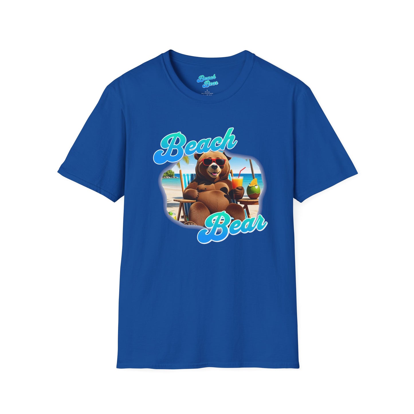 Beach Bear beach side Softstyle T-Shirt