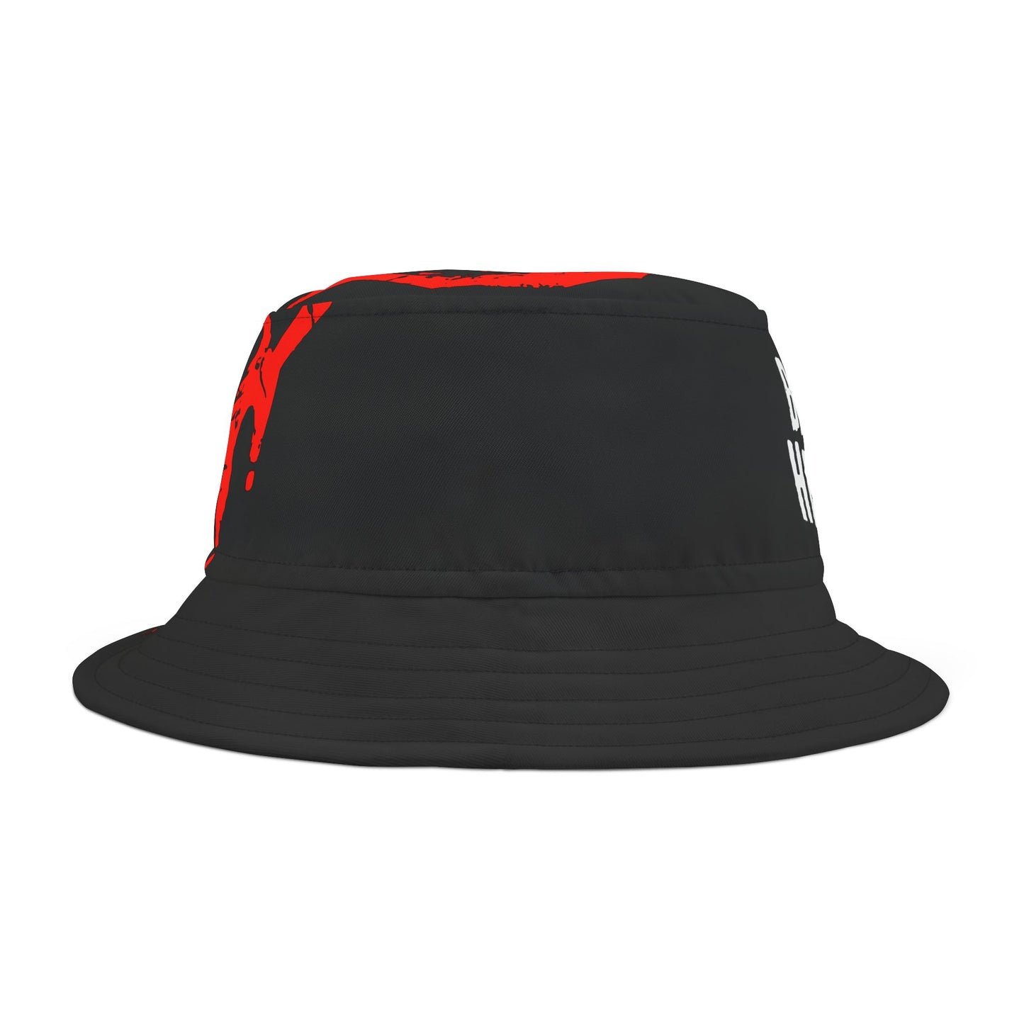 Cracked Heart Bucket Hat (AOP)