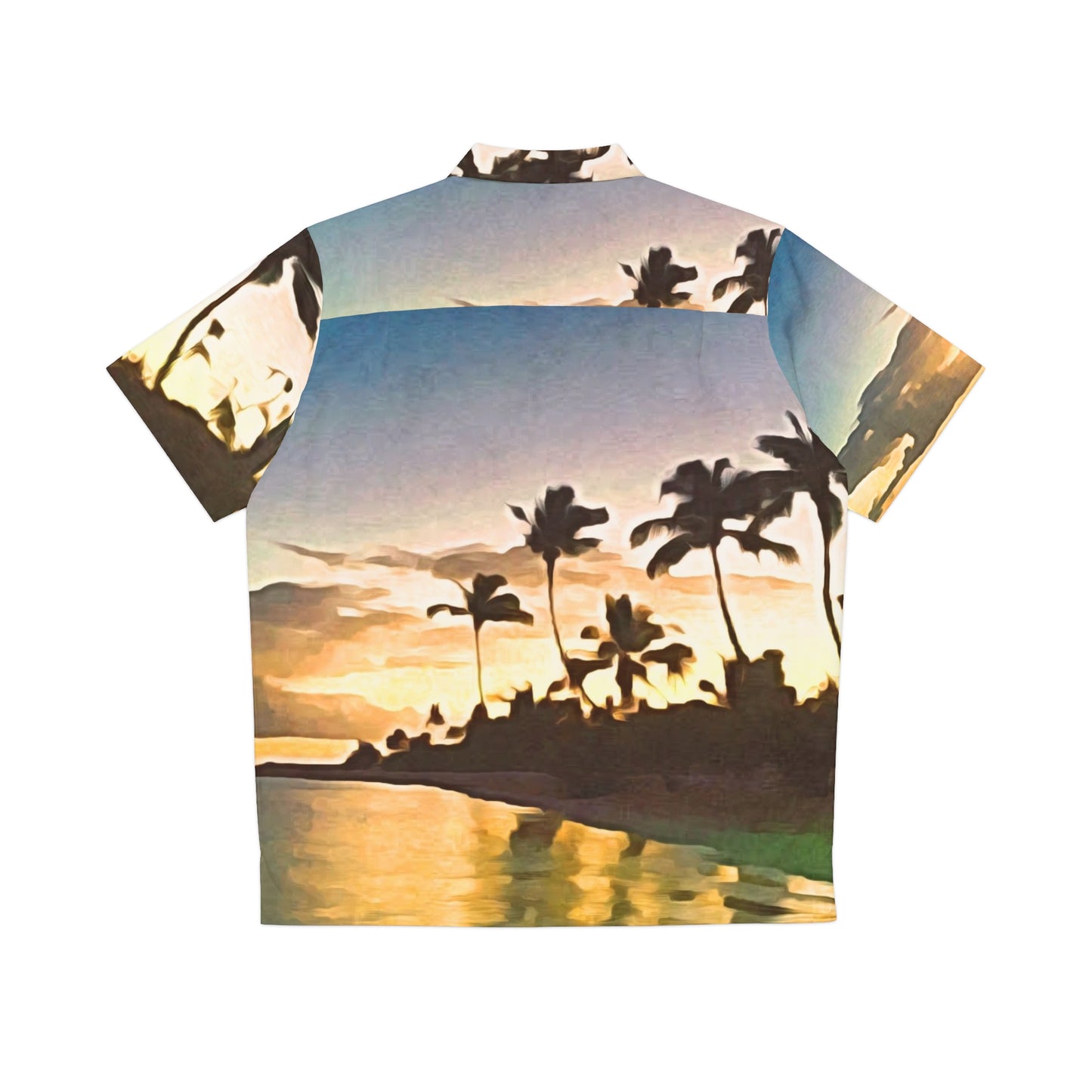 Calm Set Men's Hawaiian Shirt (AOP)