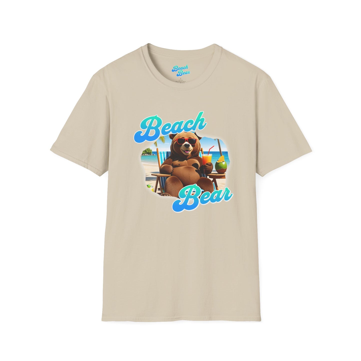 Beach Bear beach side Softstyle T-Shirt