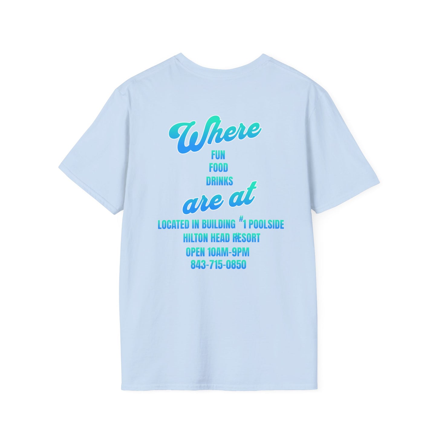 Beach Bear beach side Softstyle T-Shirt