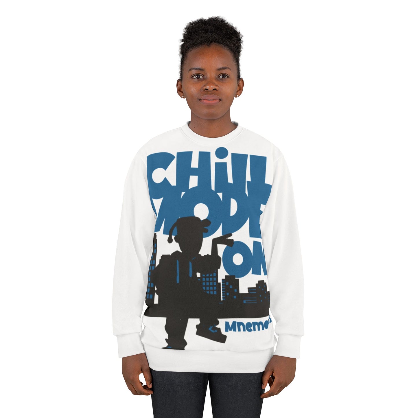 Chill Mode On Unisex Sweatshirt (AOP)
