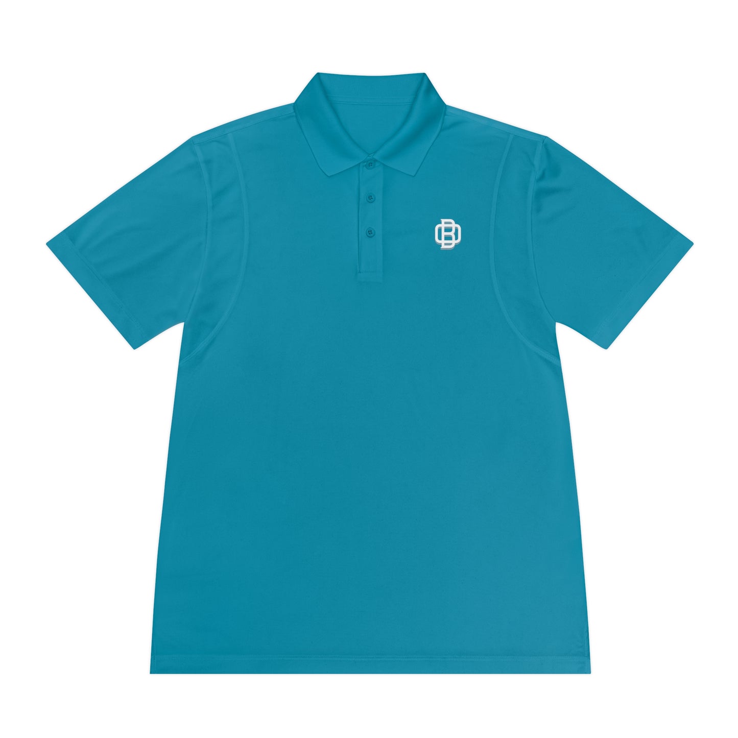 B.O logo Men's Sport Polo Shirt