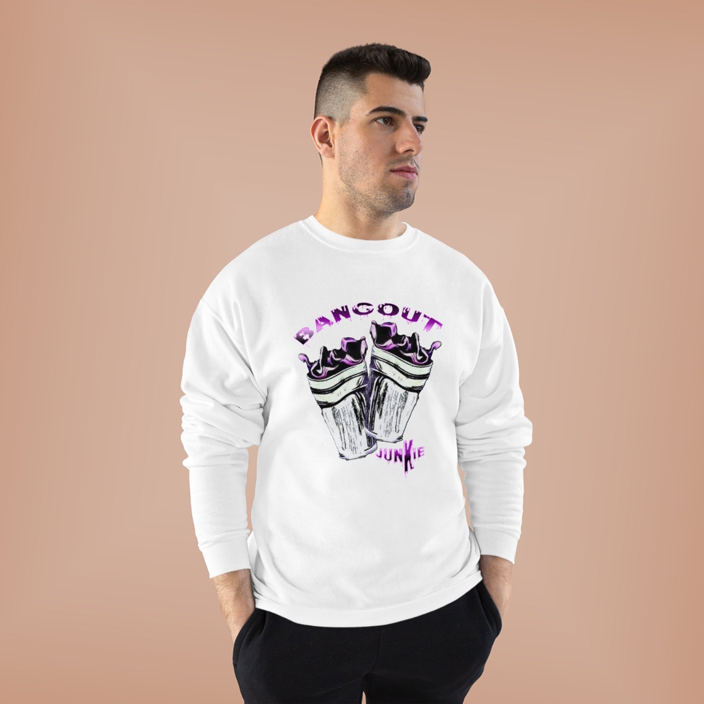 BangOut JunkieCrewneck Sweatshirt