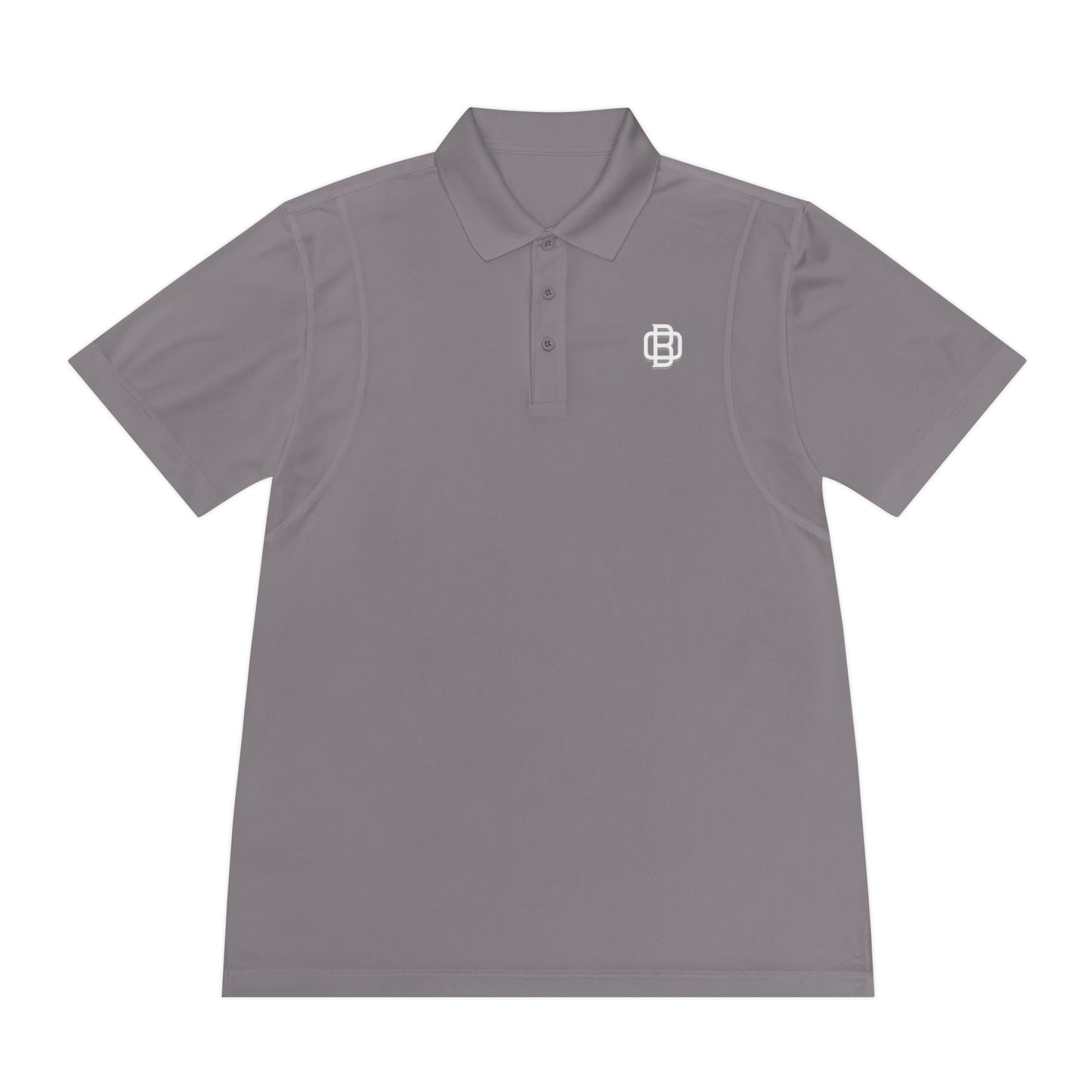 B.O logo Men's Sport Polo Shirt