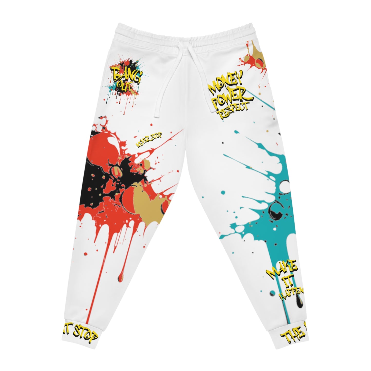 Never Stop Athletic Joggers (AOP)