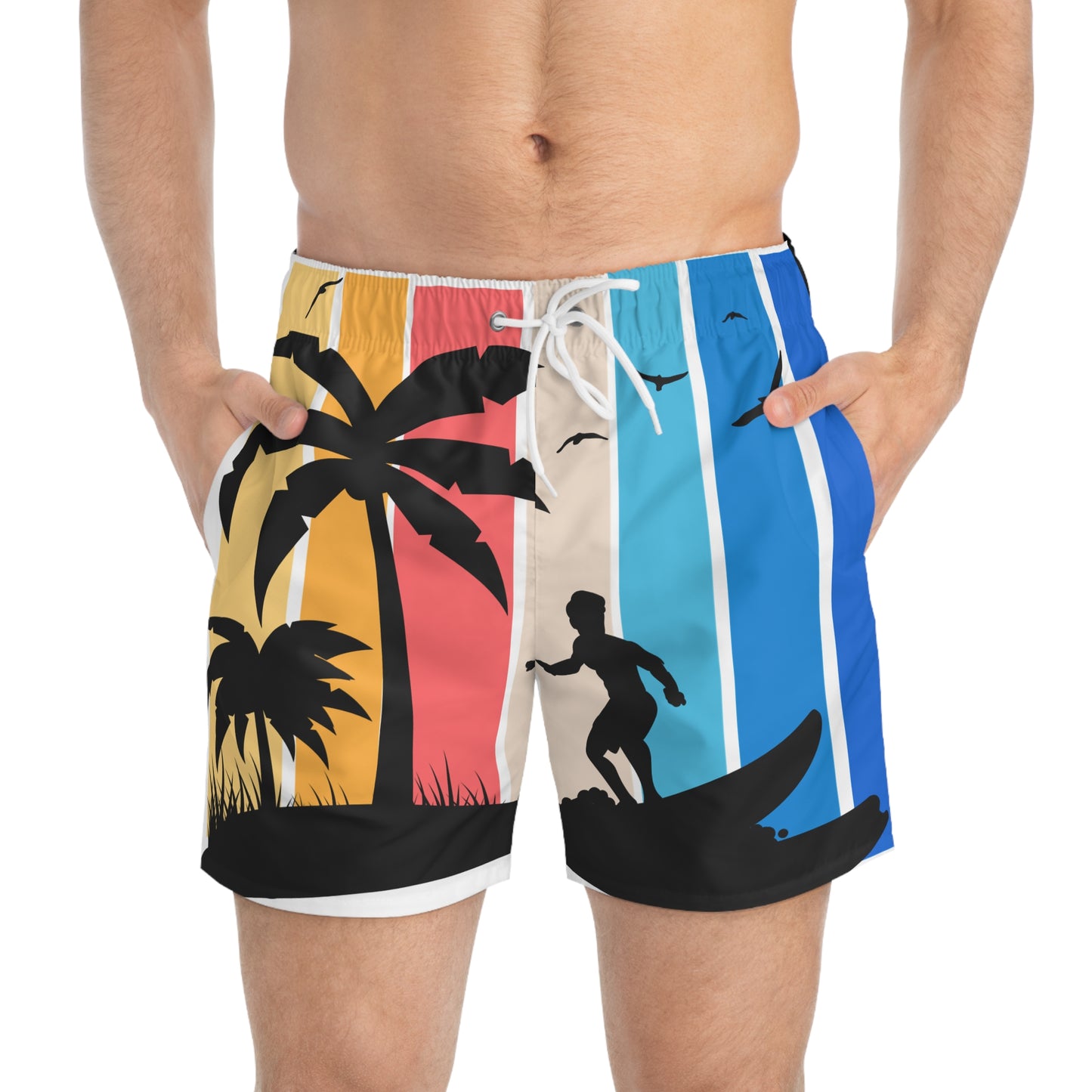 Vibe Swim Trunks (AOP)