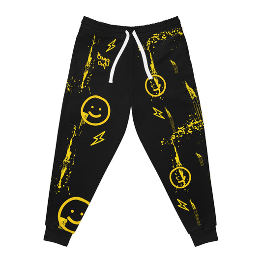 BangOut Smiley Athletic Joggers (AOP)