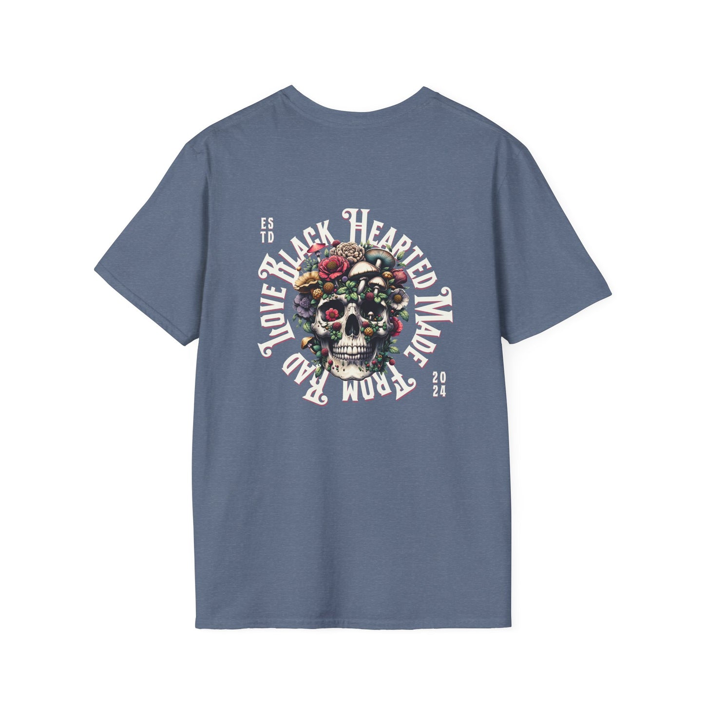 Skull & Flowers Softstyle T-Shirt