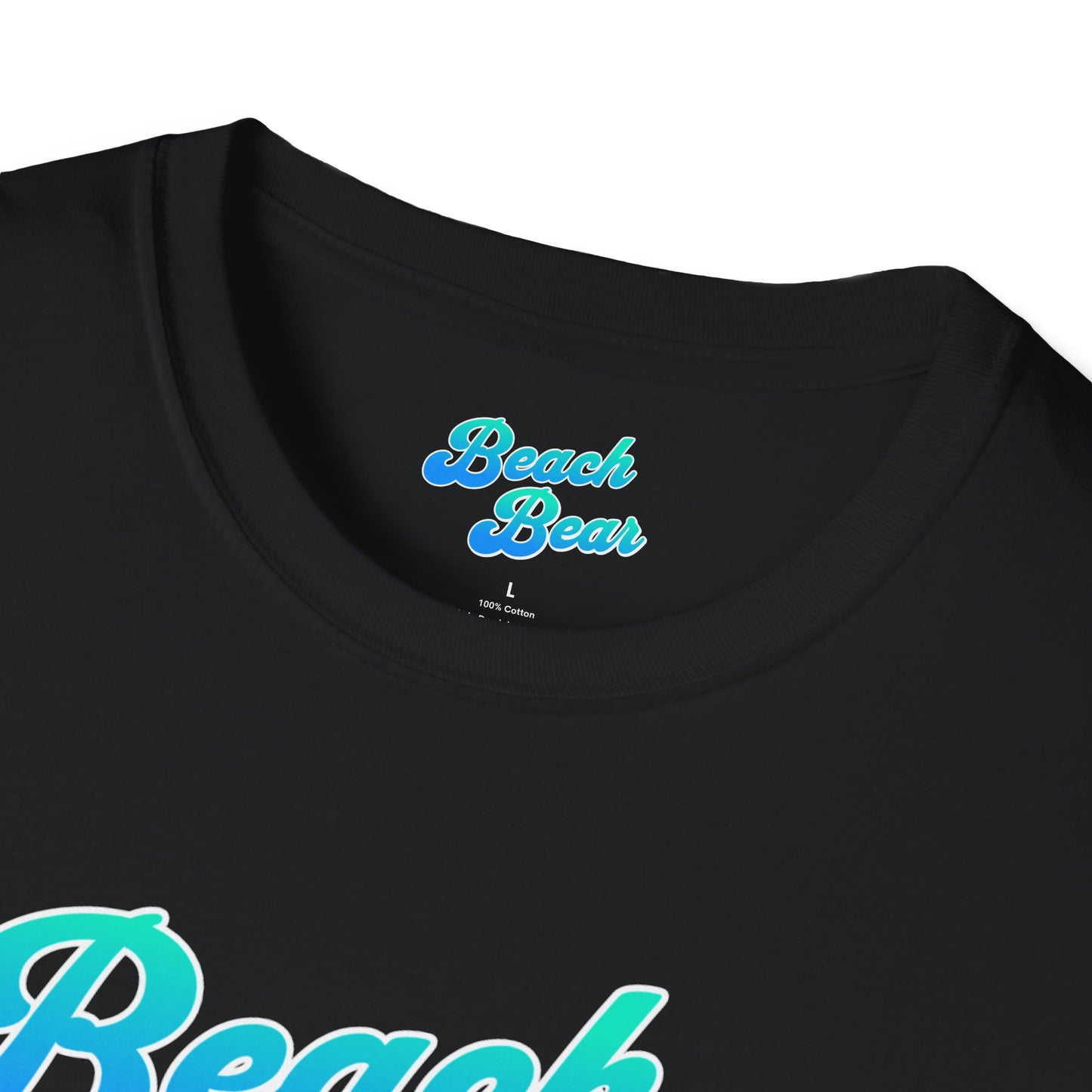 Beach Bear  beach side  Softstyle T-Shirt