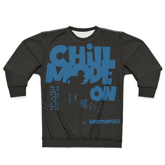 Chill Mode On / B Unisex Sweatshirt (AOP)