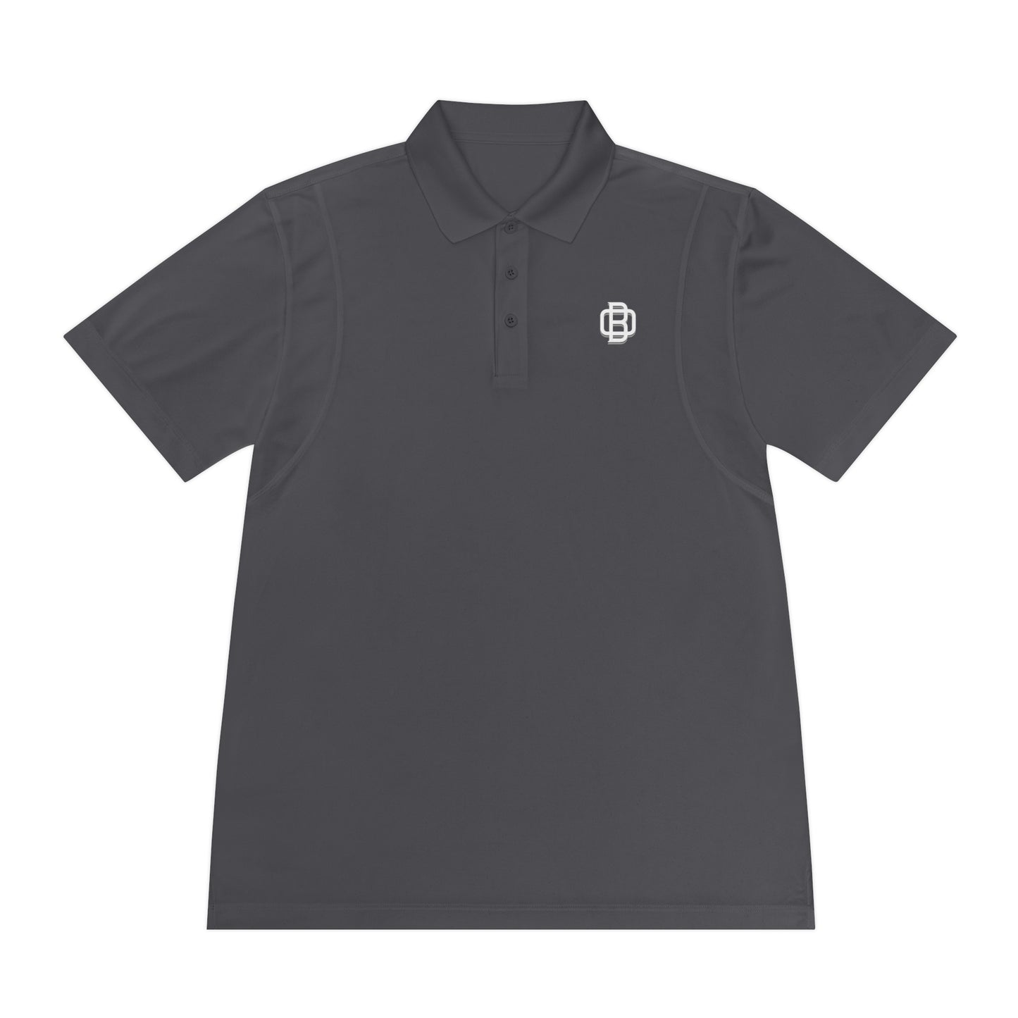 B.O logo Men's Sport Polo Shirt