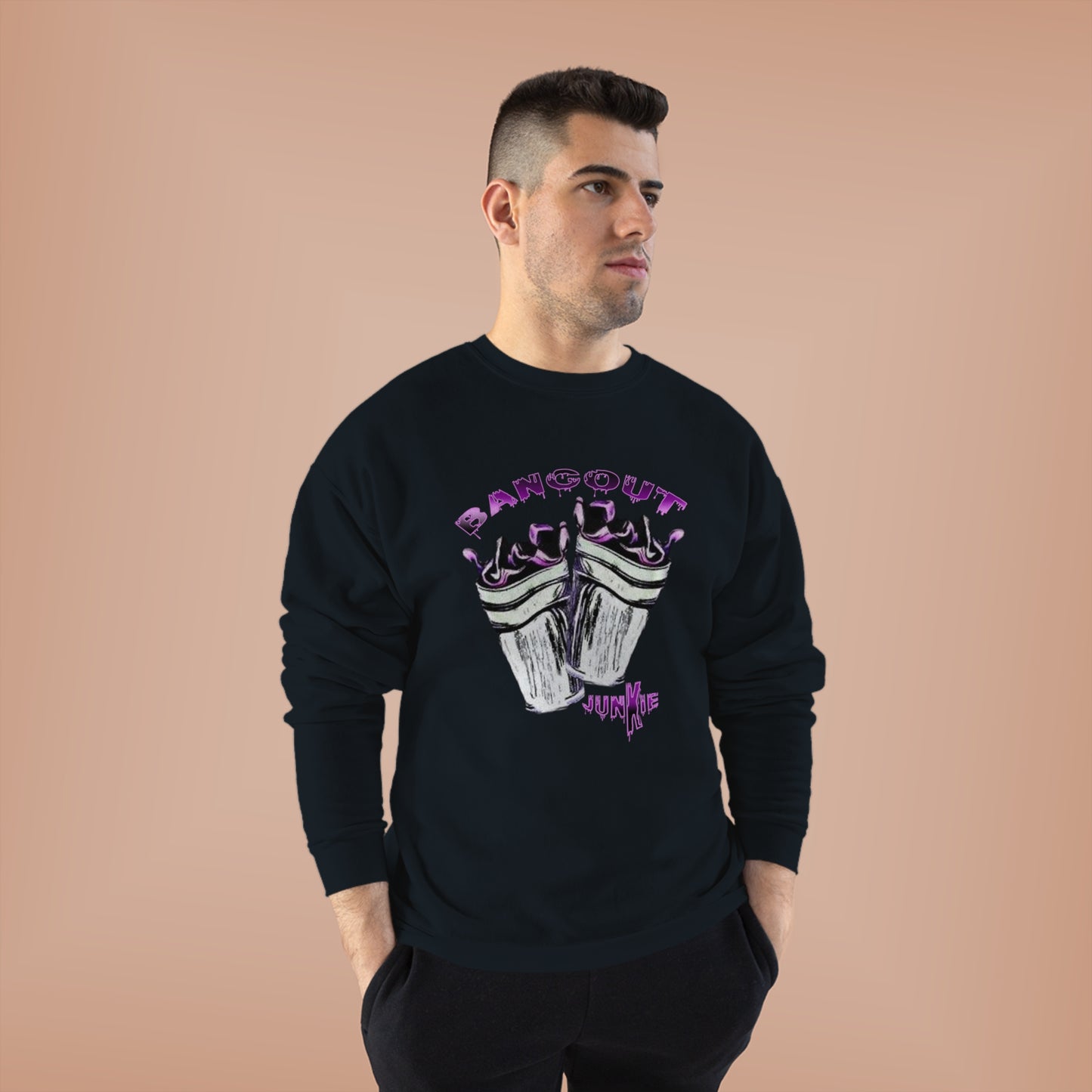 BangOut JunkieCrewneck Sweatshirt