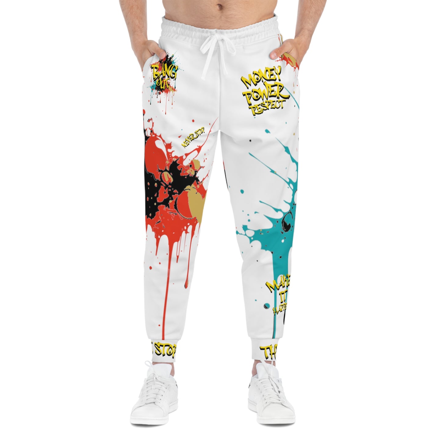 Never Stop Athletic Joggers (AOP)