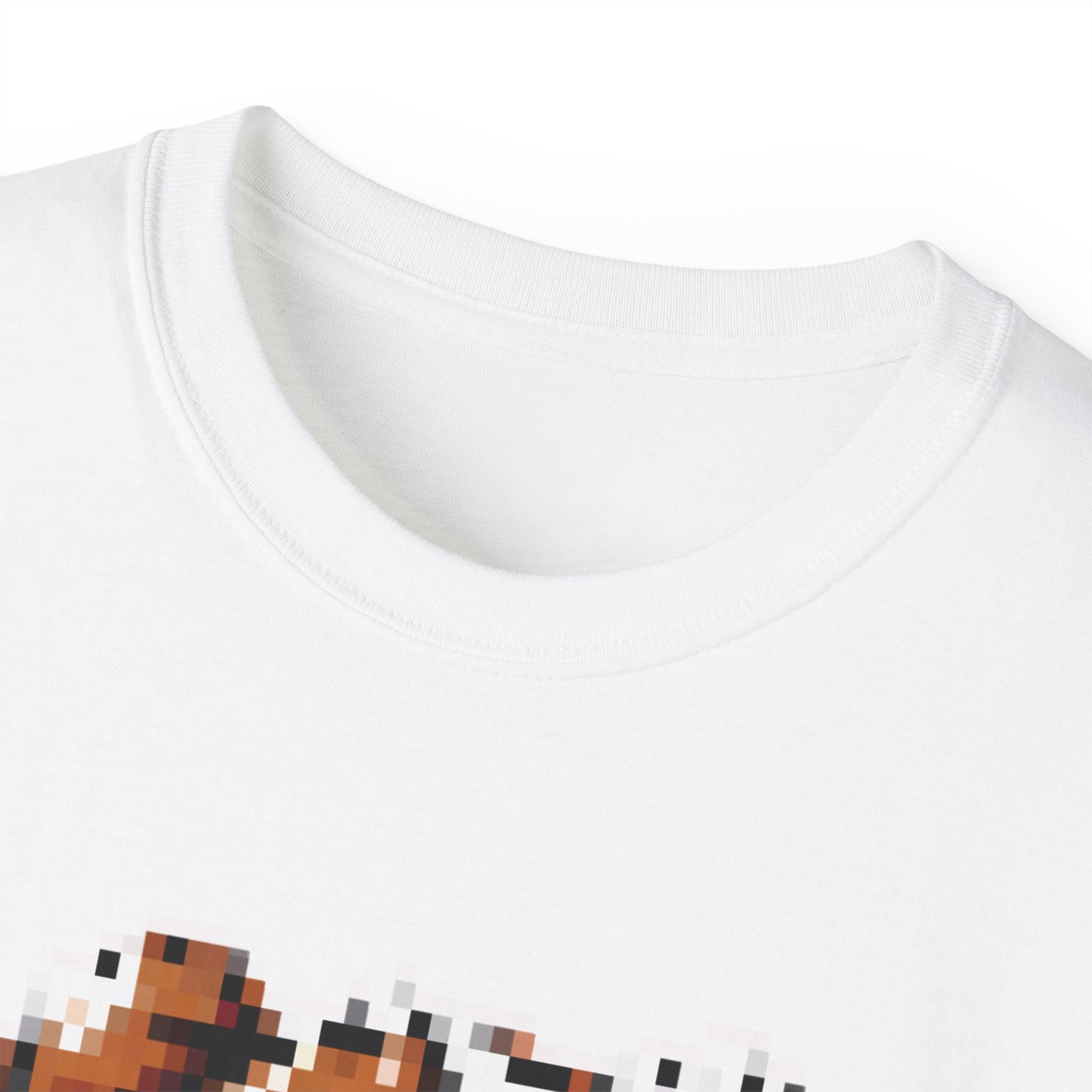 Never give up Pixle Cotton Tee