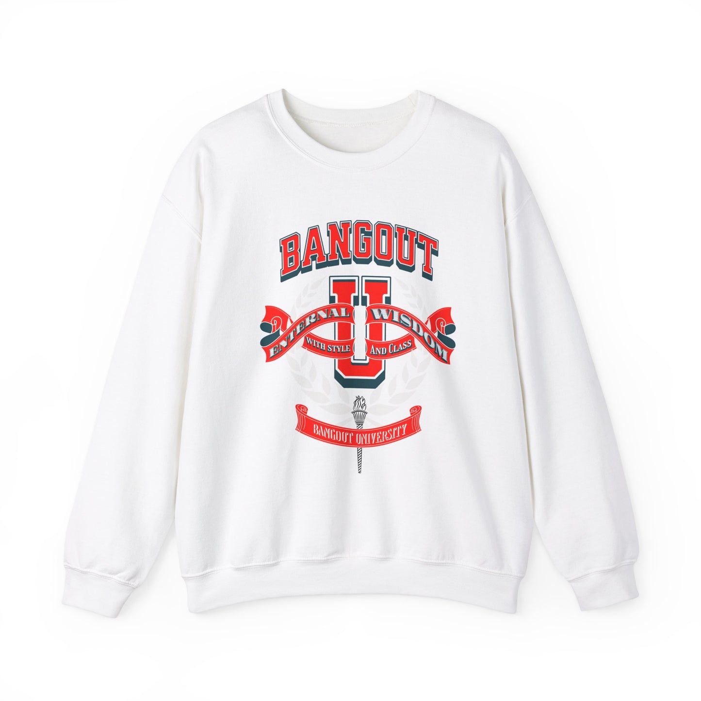 BangOut University Unisex Heavy Blend™ Crewneck Sweatshirt