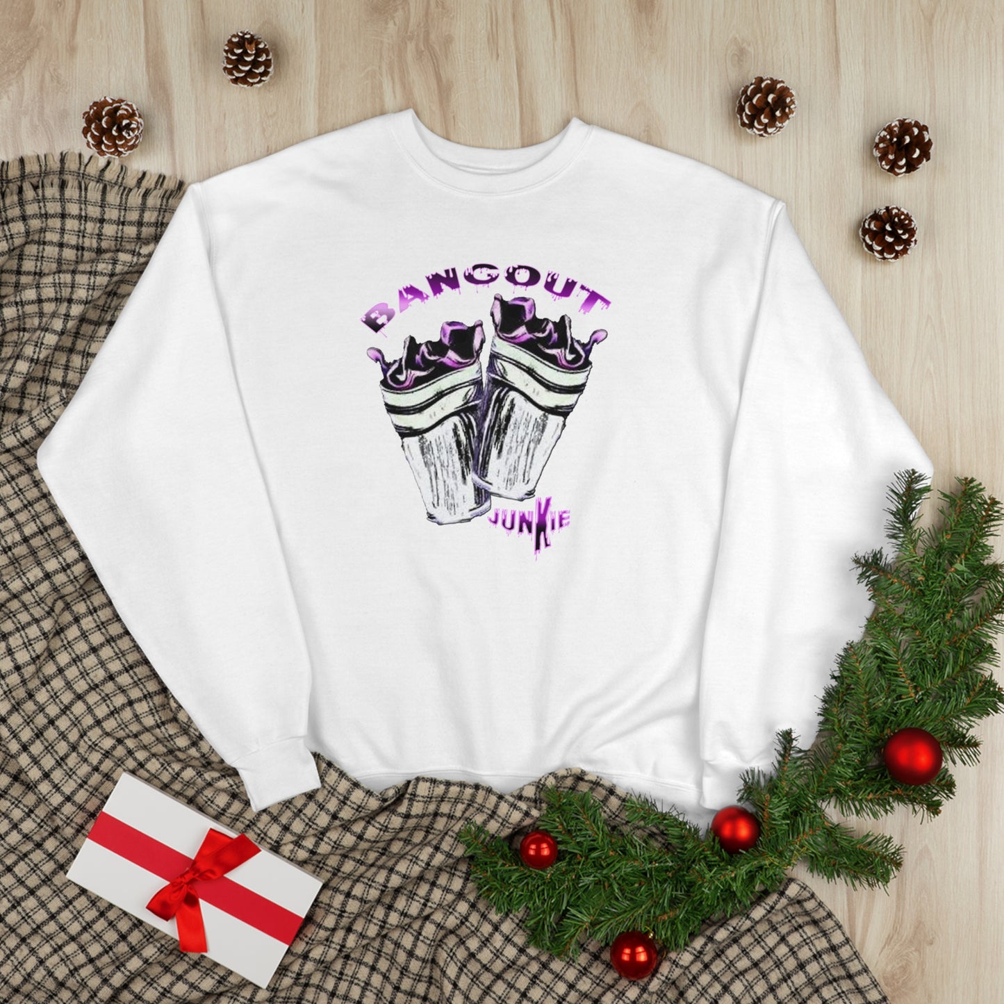 BangOut JunkieCrewneck Sweatshirt