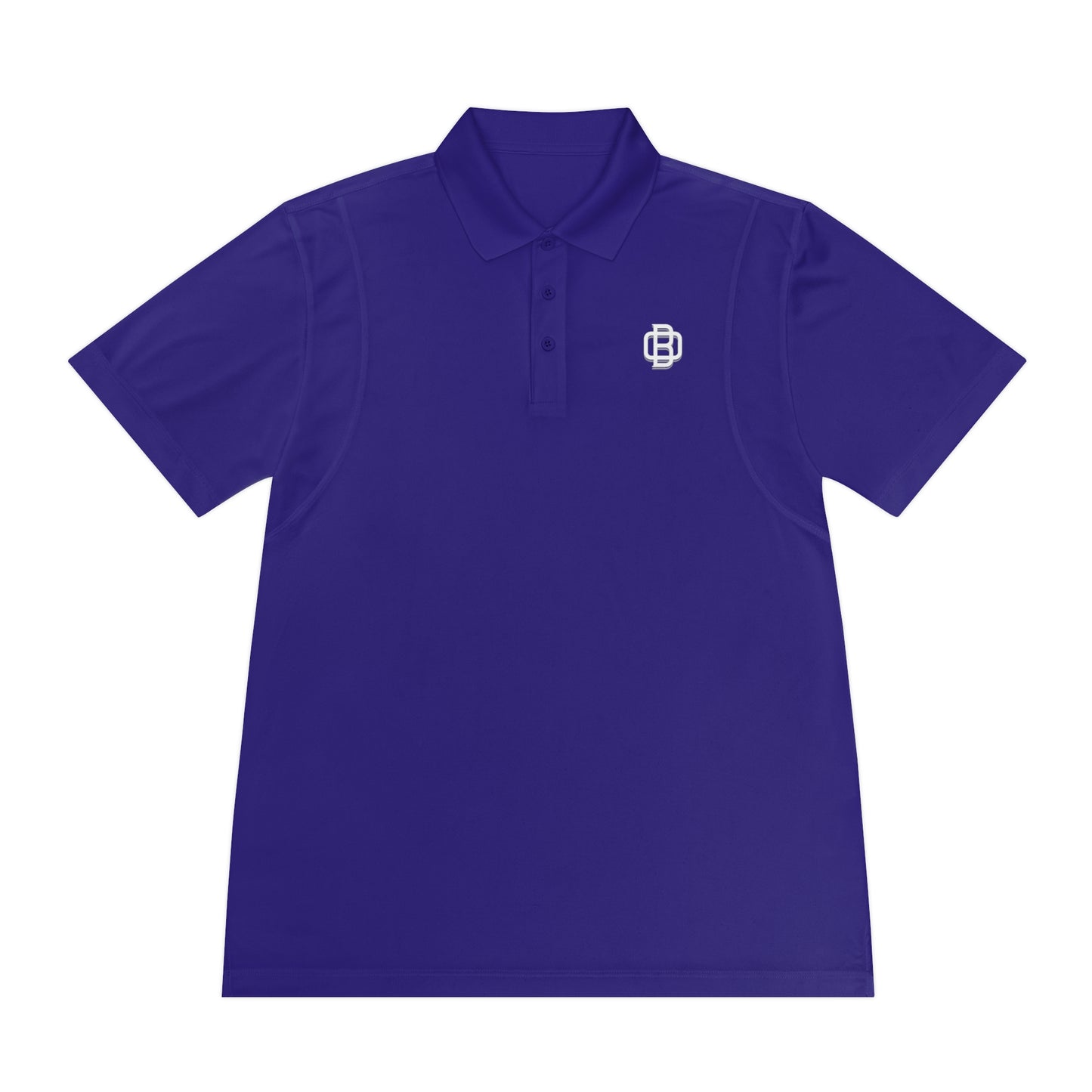 B.O logo Men's Sport Polo Shirt