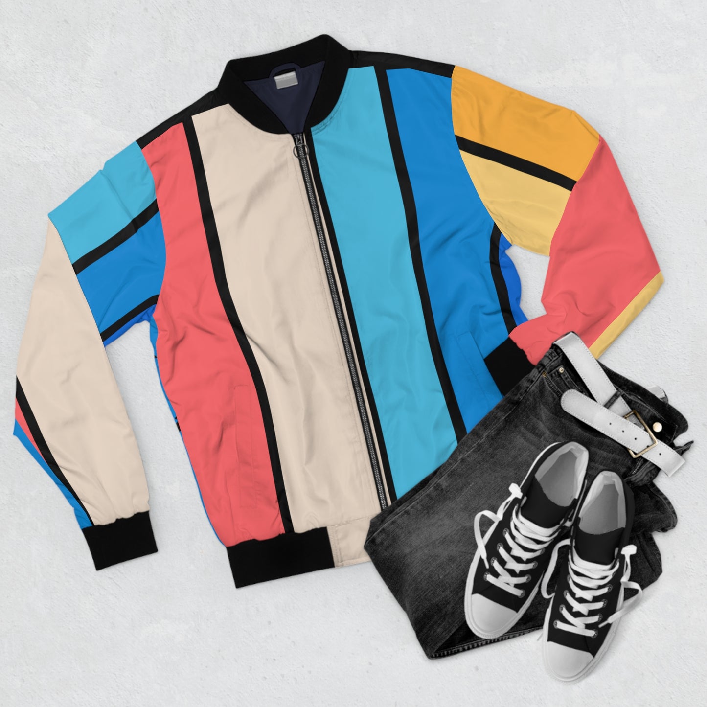 POW Men's Bomber Jacket (AOP)