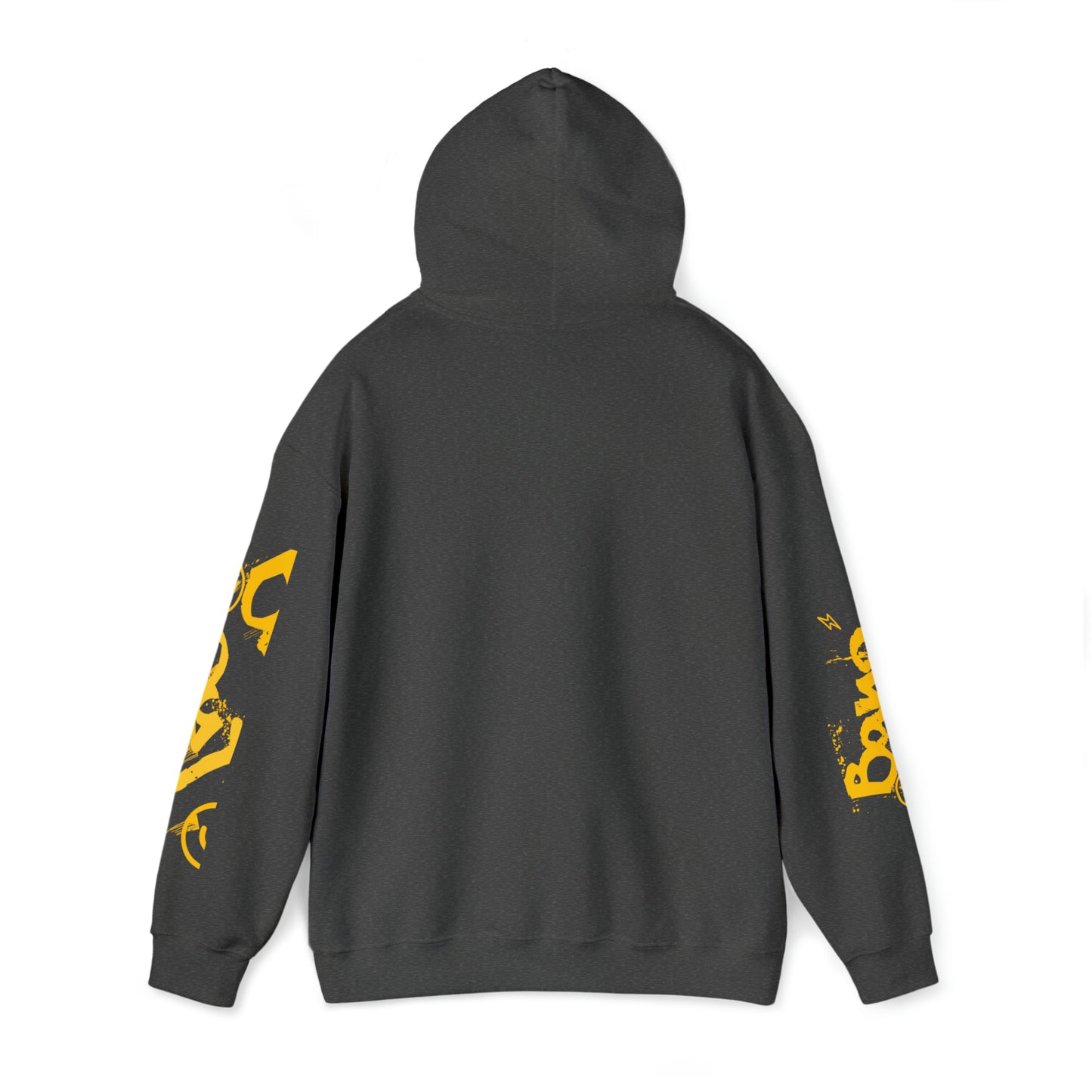 BangOut Smiley Yellow Hooded Sweatshirt