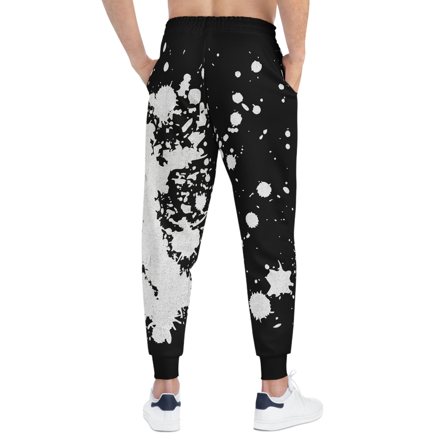 NO DAMN Athletic Joggers (AOP)