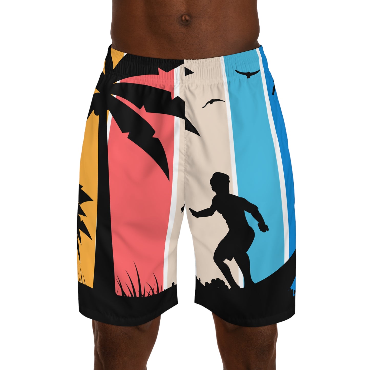 Vibe Men's Jogger Shorts (AOP)