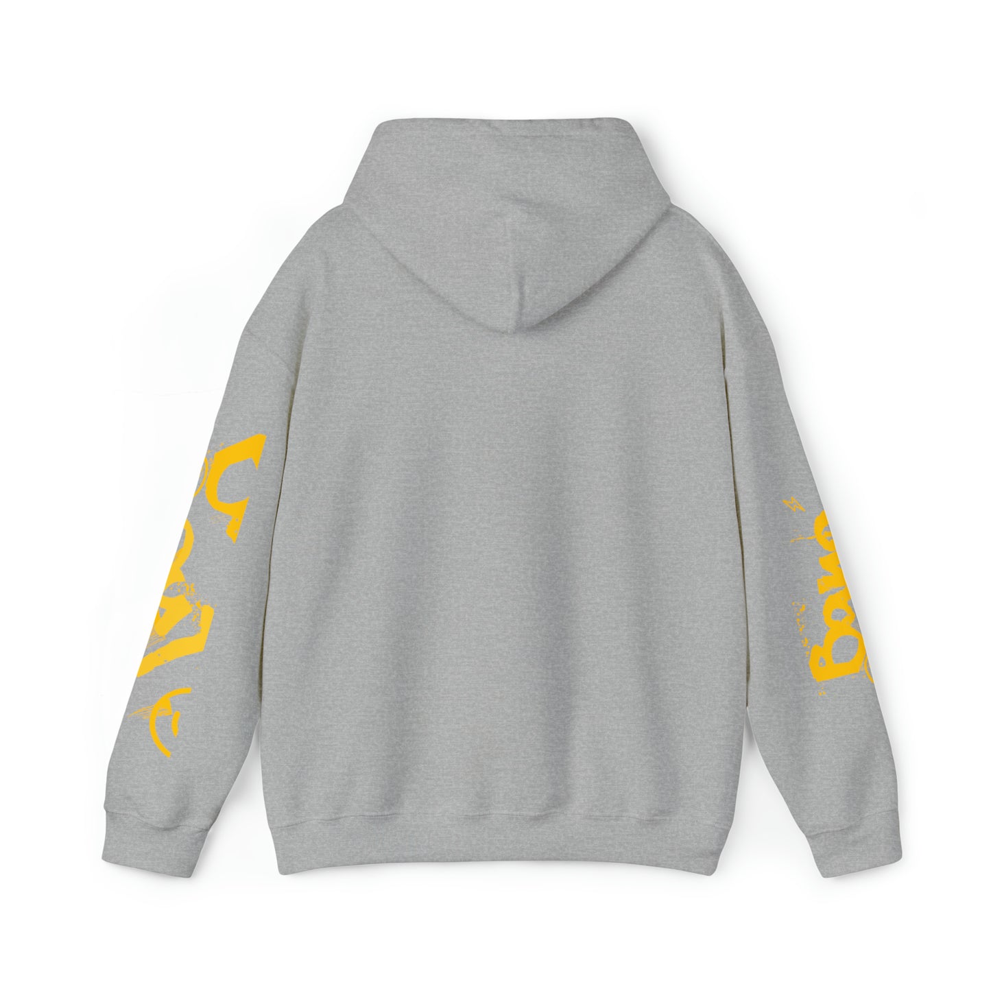 BangOut Smiley Yellow Hooded Sweatshirt