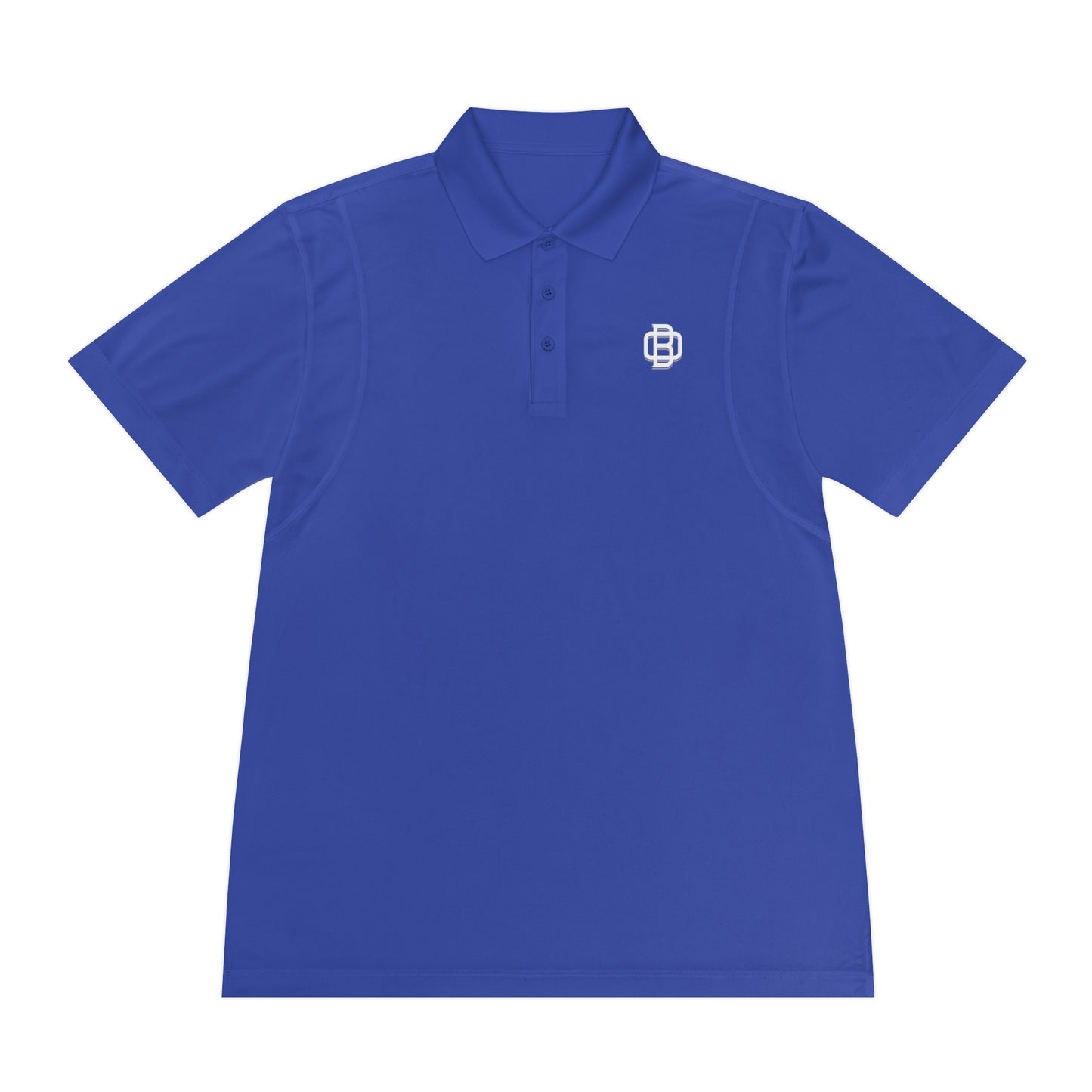 B.O logo Men's Sport Polo Shirt