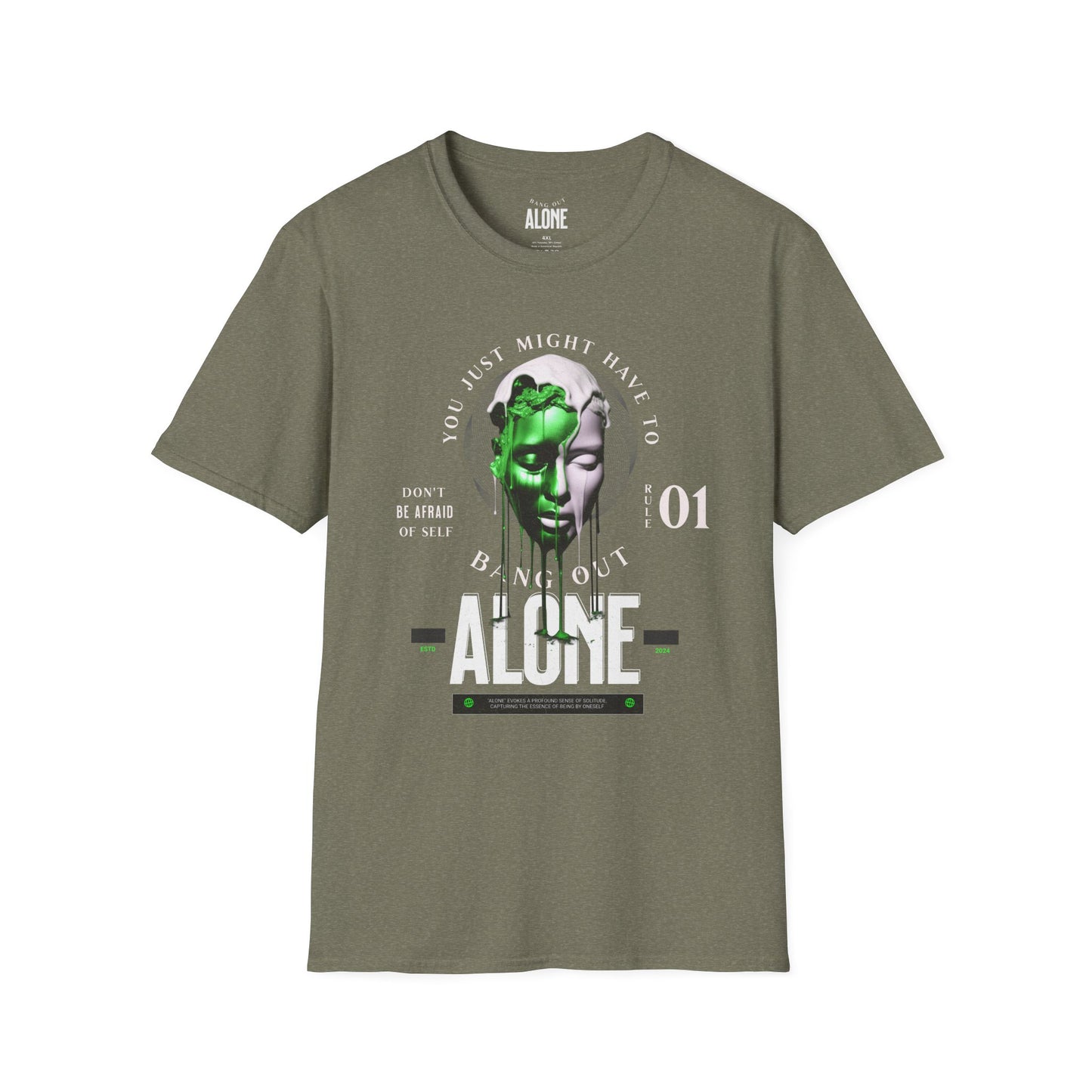 Alone Unisex Softstyle T-Shirt