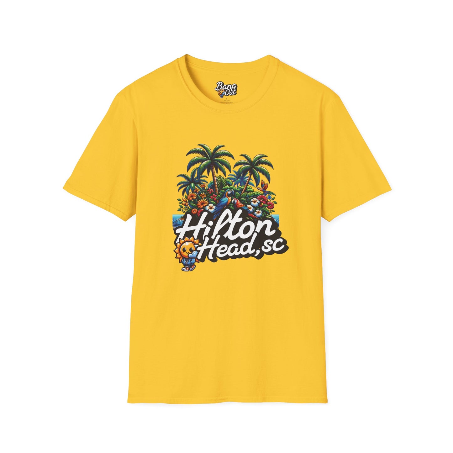 Sun Flower Softstyle T-Shirt