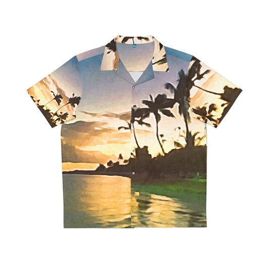 Calm Set Men's Hawaiian Shirt (AOP)