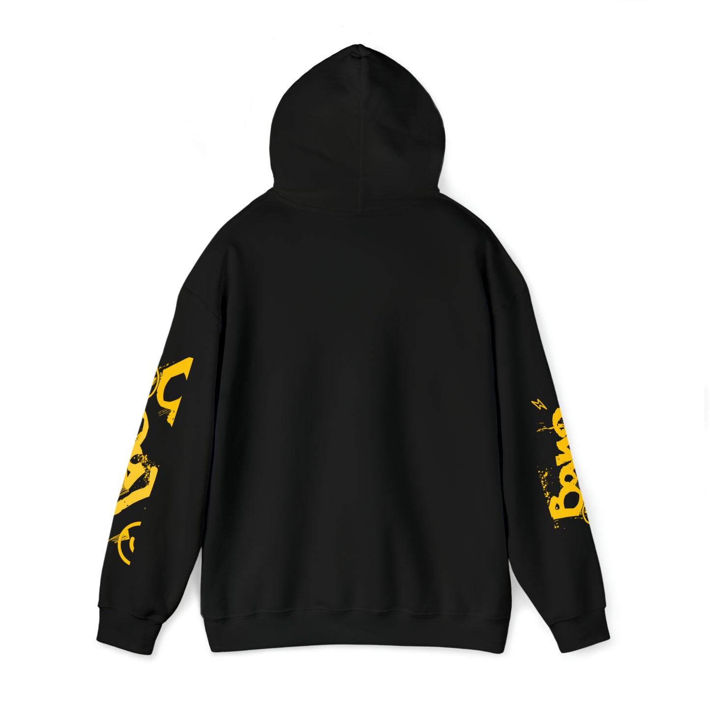 BangOut Smiley Yellow Hooded Sweatshirt