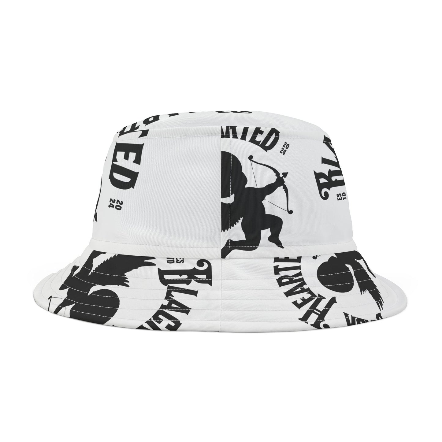 BLKHRT LP Bucket Hat (AOP)