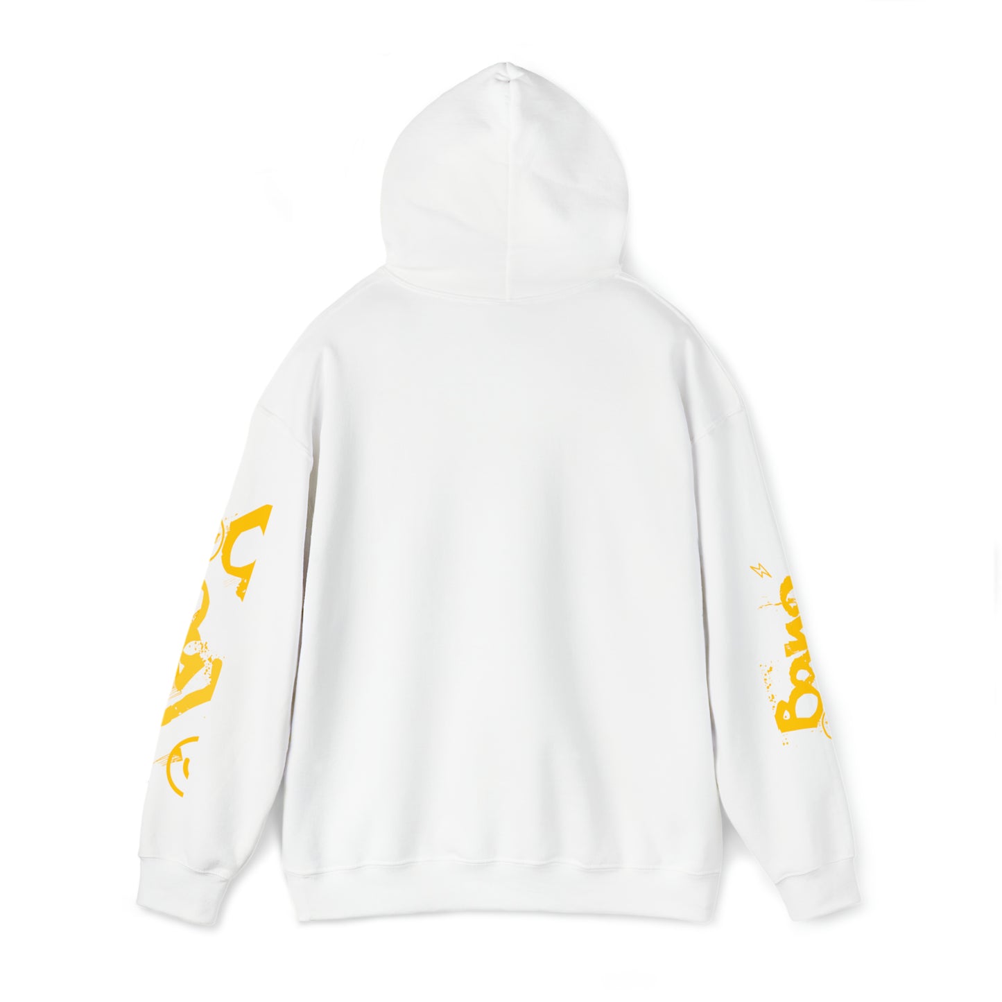 BangOut Smiley Yellow Hooded Sweatshirt