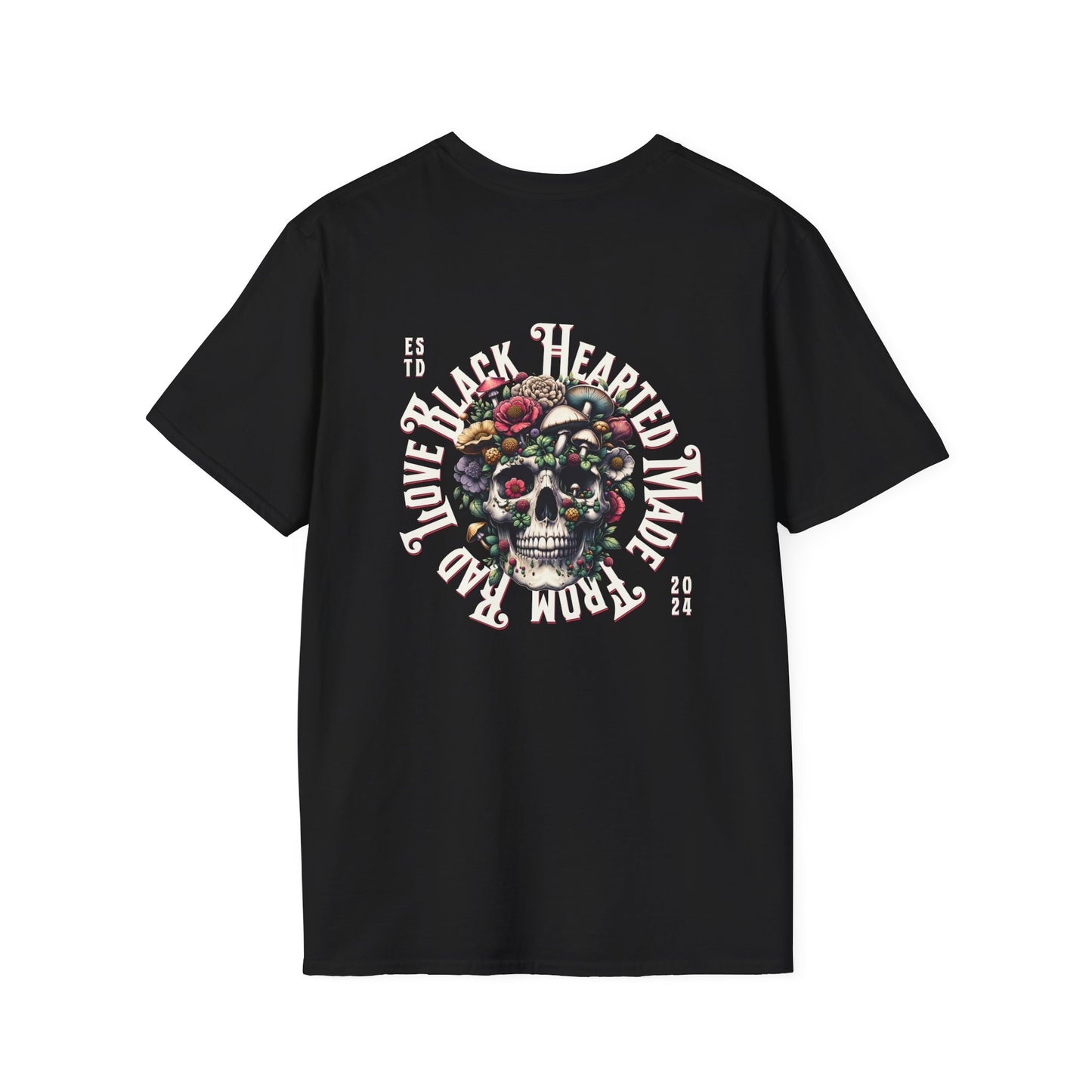 Skull & Flowers Softstyle T-Shirt