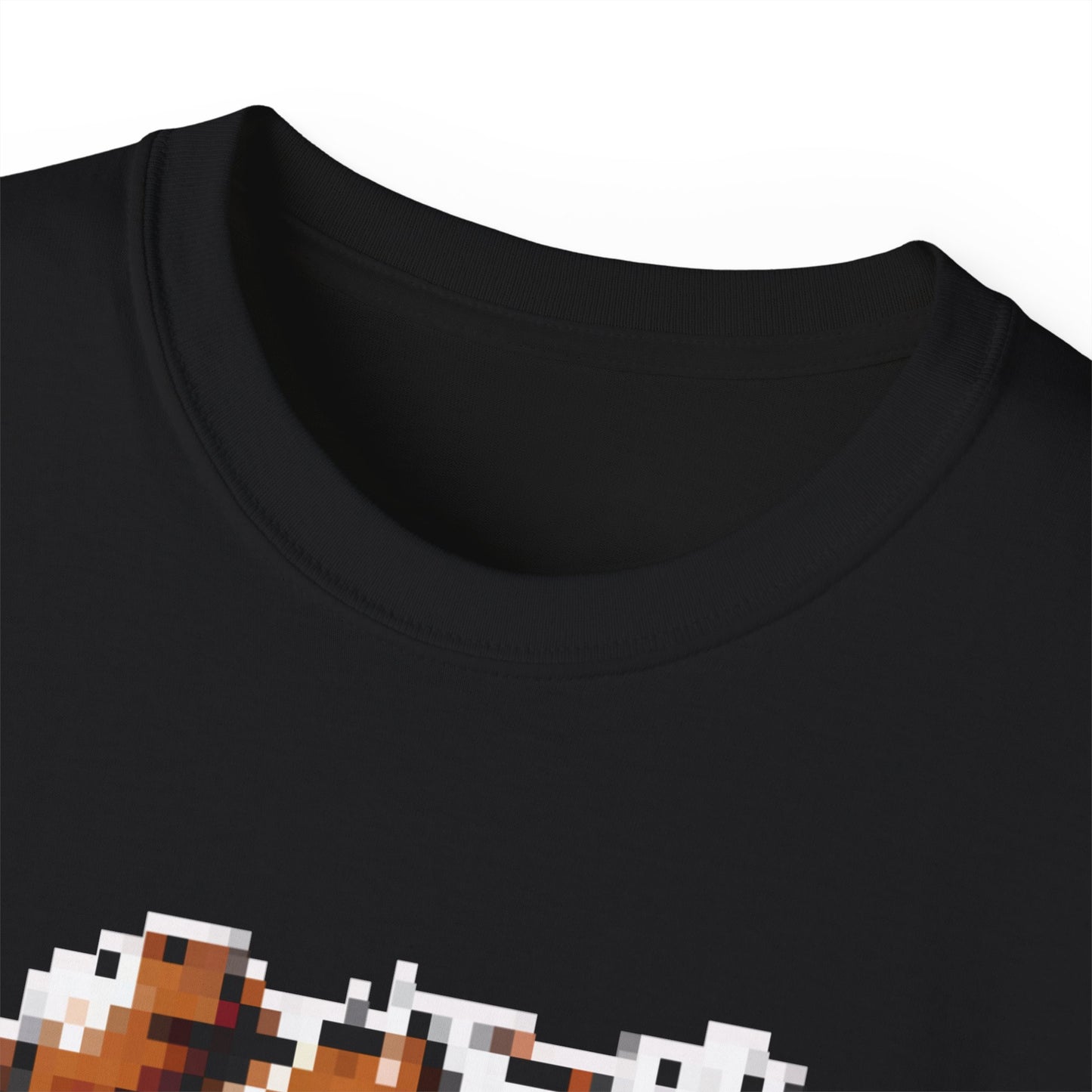 Never give up Pixle Cotton Tee
