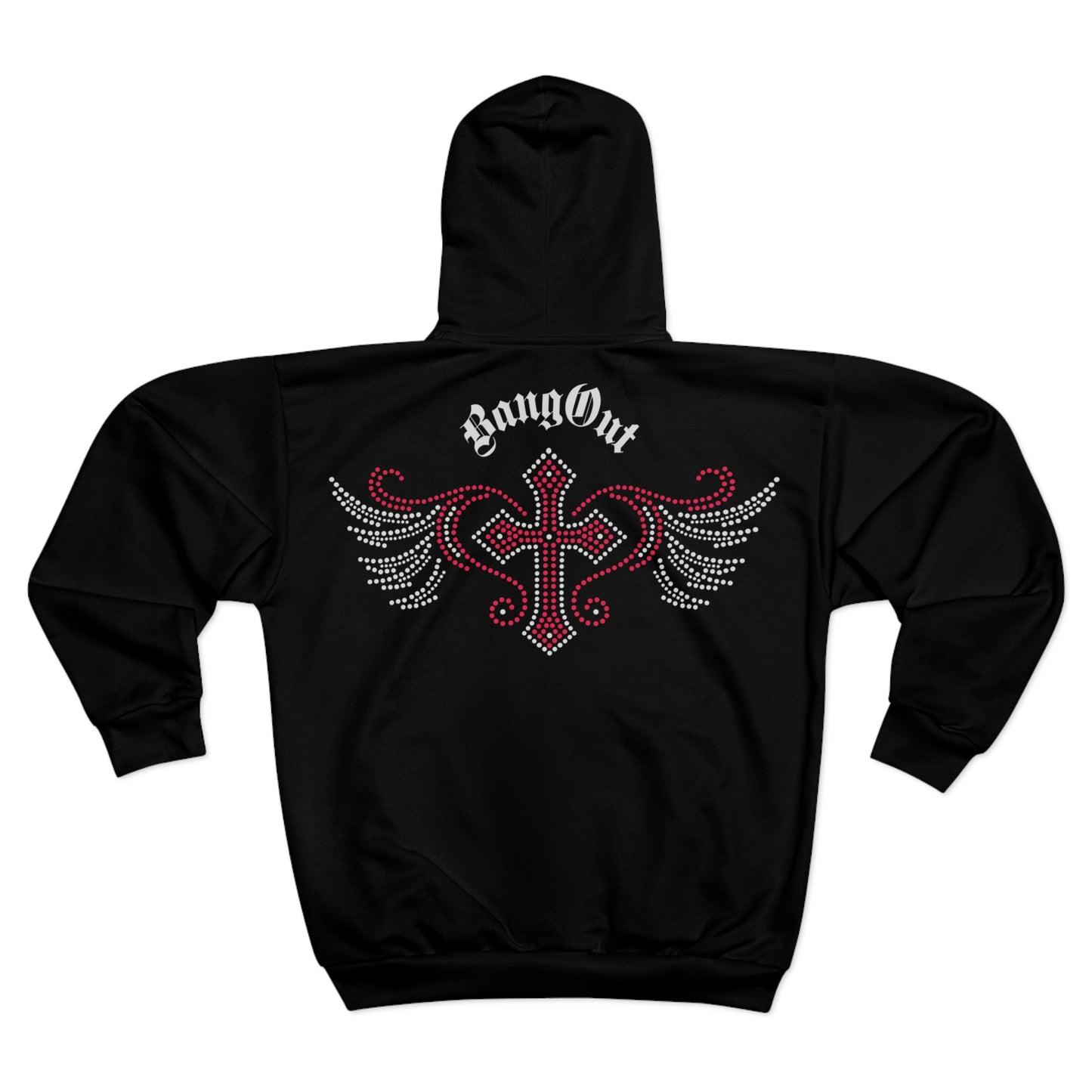 Faith Zip Hoodie (AOP)