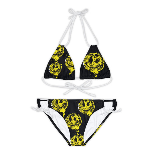 Strappy Bikini Set (AOP)