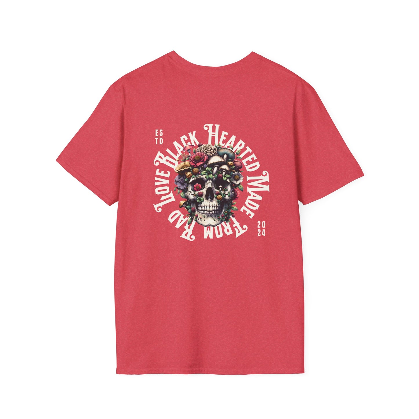 Skull & Flowers Softstyle T-Shirt