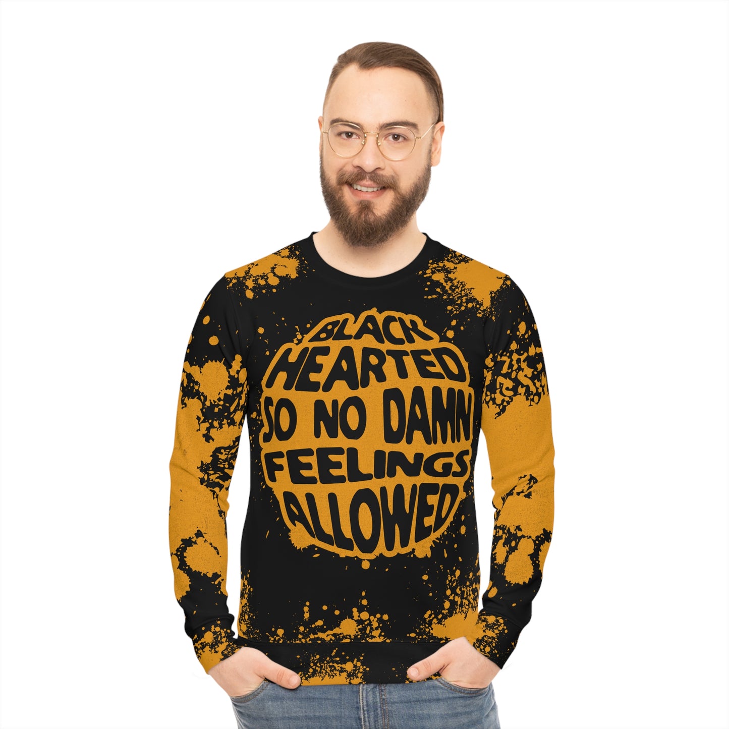 NO DAMN / Y Lightweight Sweatshirt (AOP)