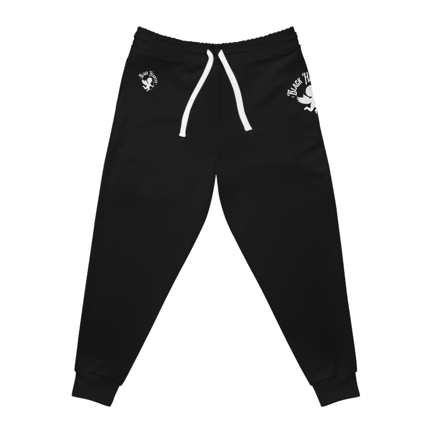 Blk Hrt'ed Joggers (AOP)