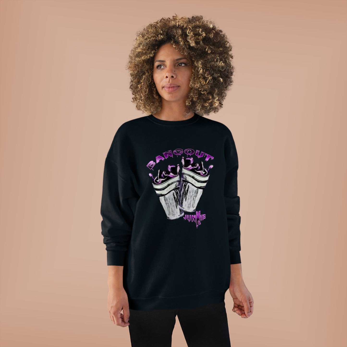 BangOut JunkieCrewneck Sweatshirt