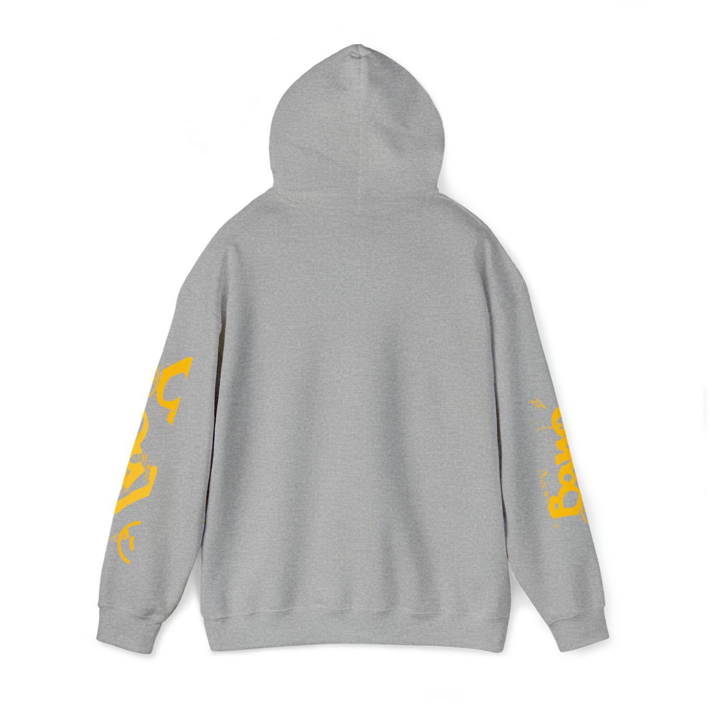 BangOut Smiley Yellow Hooded Sweatshirt